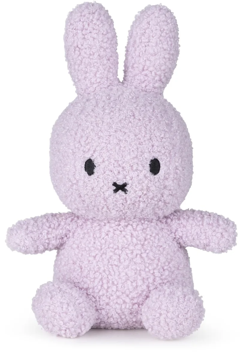 Nijntje - ECO Tiny Teddy - Lila - 23 cm - 9 van Bon Ton Toys in Lavendel – productfoto