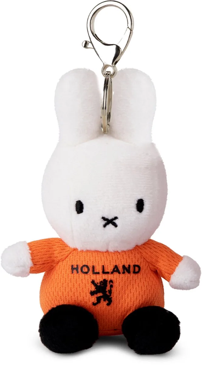 Nijntje - Holland Football Player Keychain - 10 cm - 4'' by Bon Ton Toys in Orange – product photo
