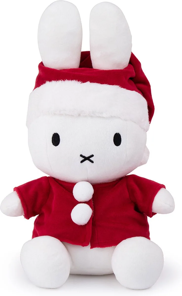 Nijntje Kerst zittend 33 cm by Bon Ton Toys in Red, White, Black – product photo