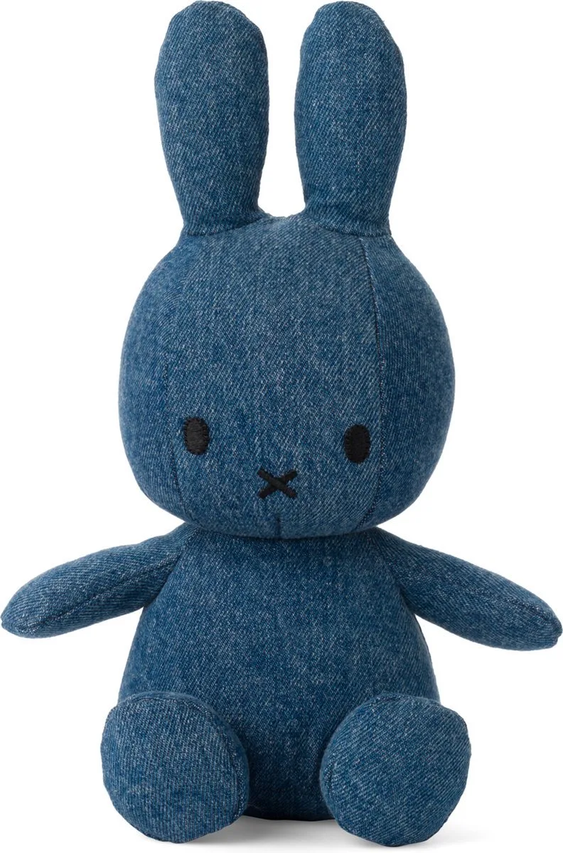 Nijntje - Miffy - 23 cm - 9" de Bon Ton Toys en Denim Mid Wash – photo produit