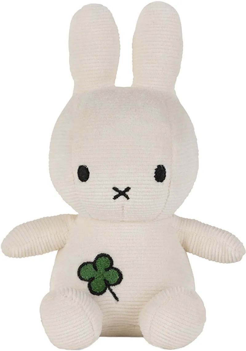 Nijntje - Miffy Four Leaf Clover - 18 cm de Bon Ton Toys en Blanc – photo produit