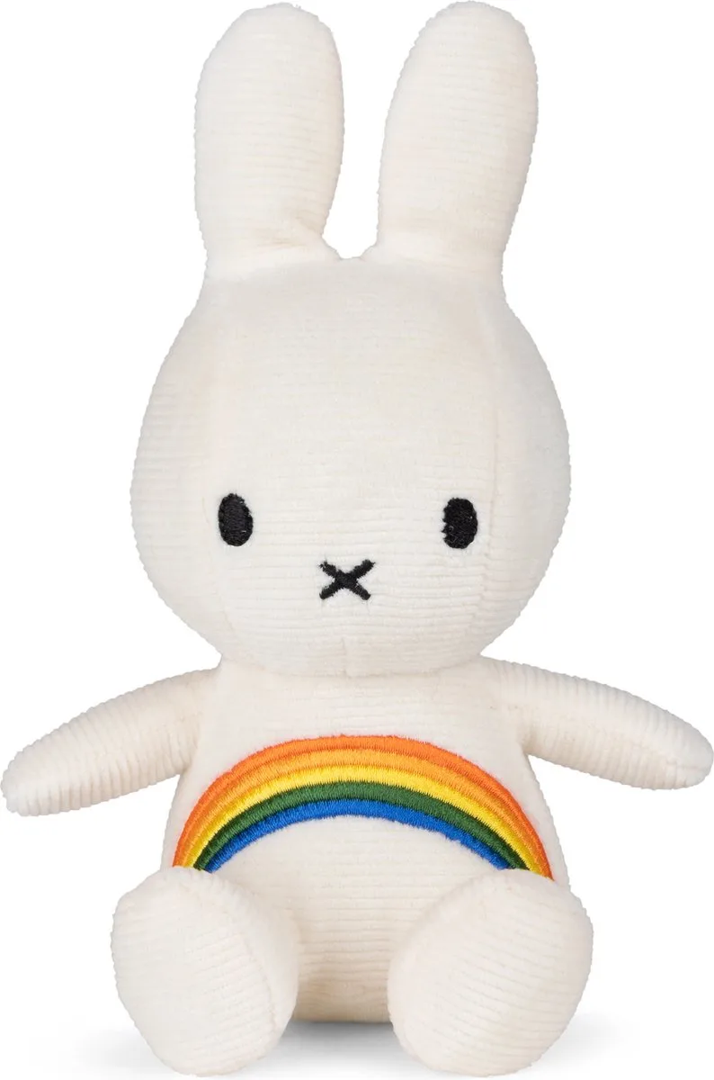 Nijntje - Rainbow - 18 cm - 7'' de Bon Ton Toys en Offwhite – photo produit