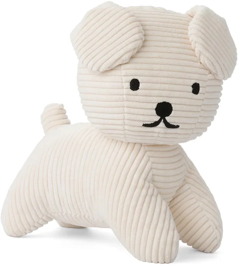 Nijntje - Snuffie - Knuffel - Corduroy - 30cm de Bon Ton Toys en Off White – photo produit
