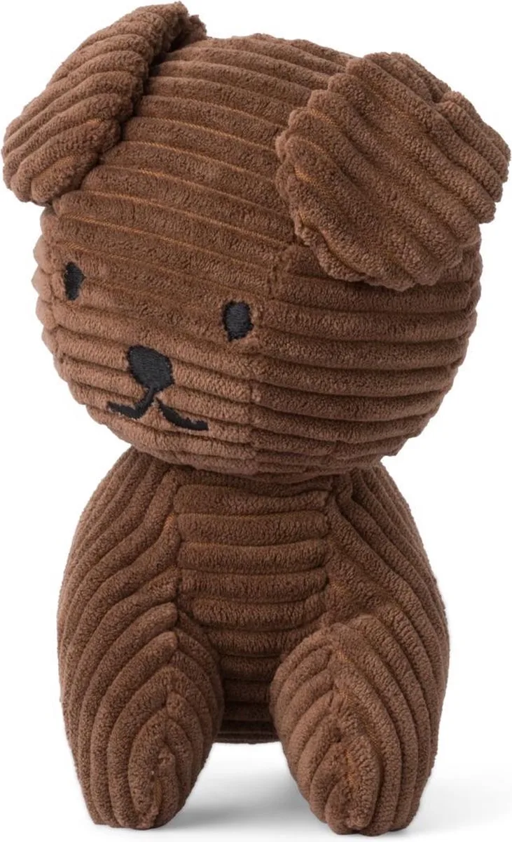 Nijntje - Snuffy ECO Corduroy - 21 cm - 8" de Bon Ton Toys en Marron – photo produit
