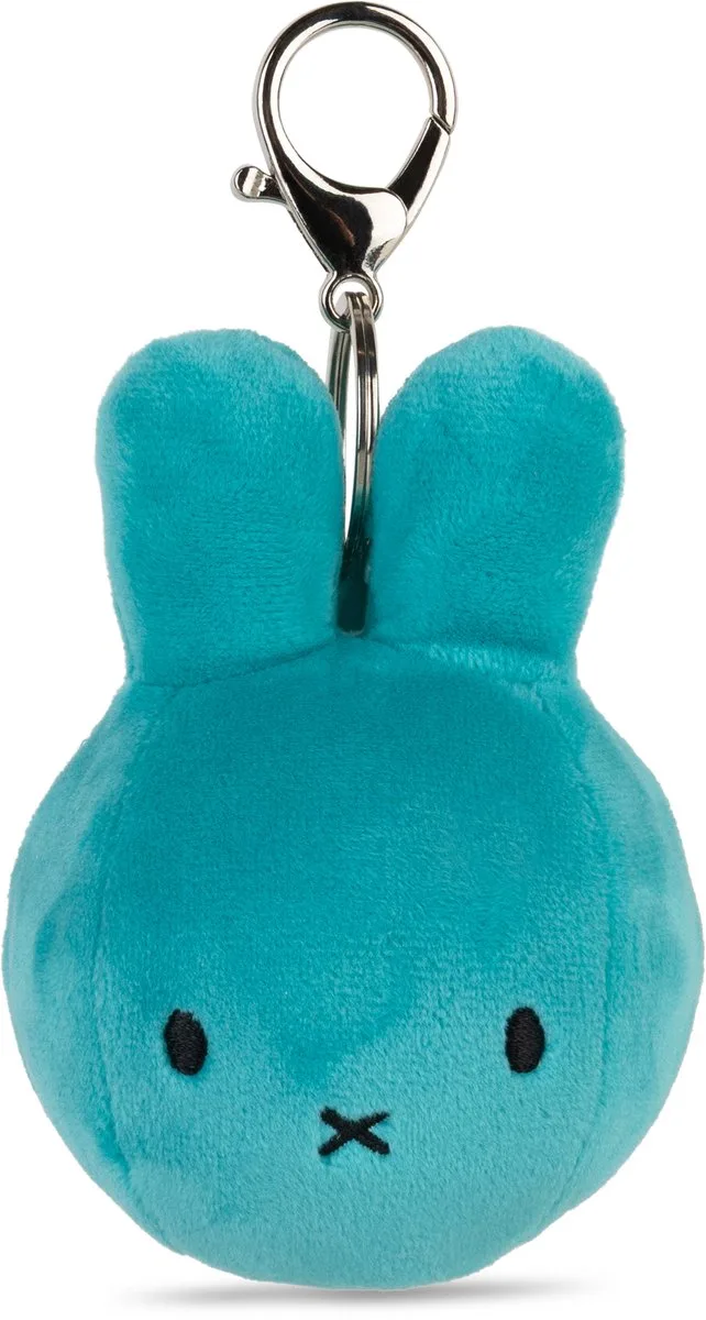 Nijntje - Squish Ball keychain - 9 cm - 3,5'' från Bon Ton Toys i Teal – produktbild