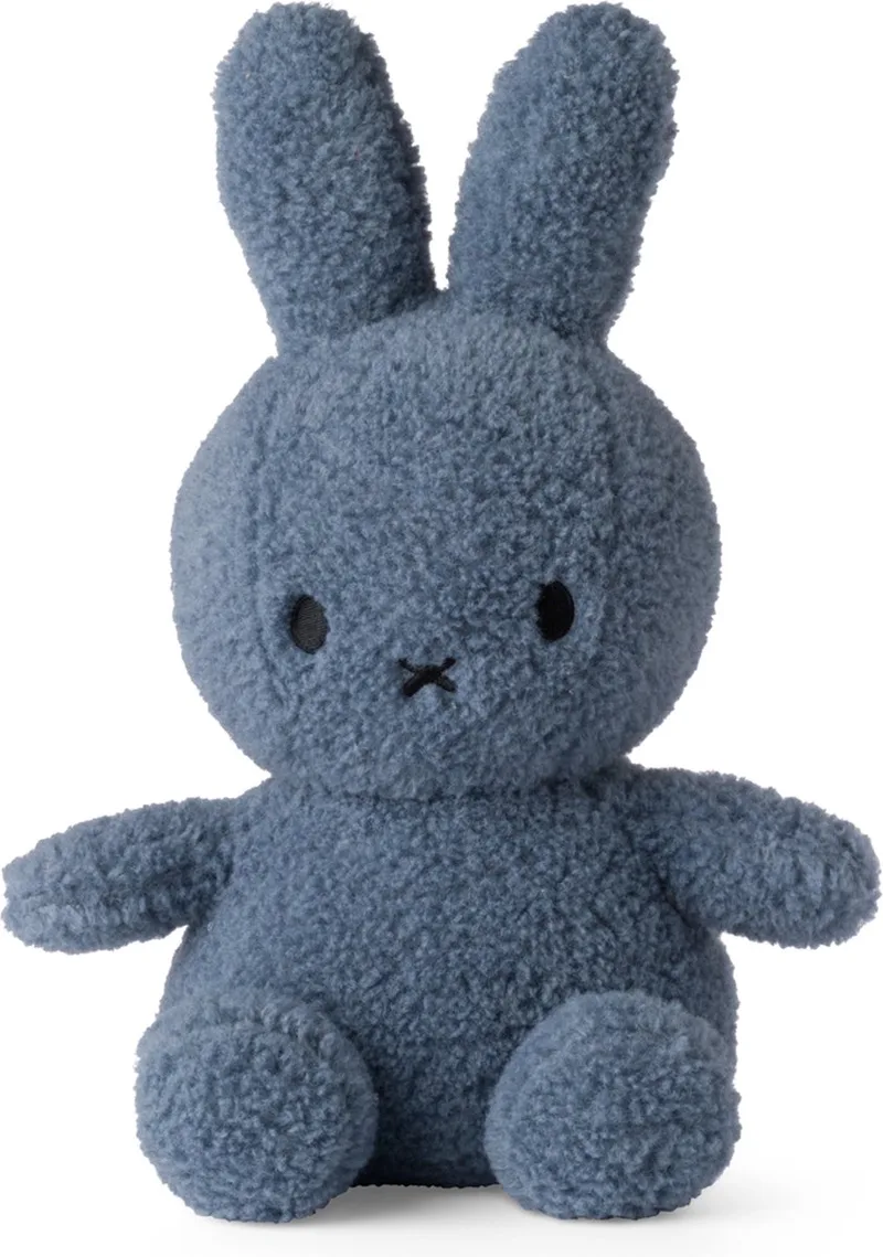 Nijntje Teddy - 33 cm - 13" - 100% recycled de Bon Ton Toys en Bleu – photo produit