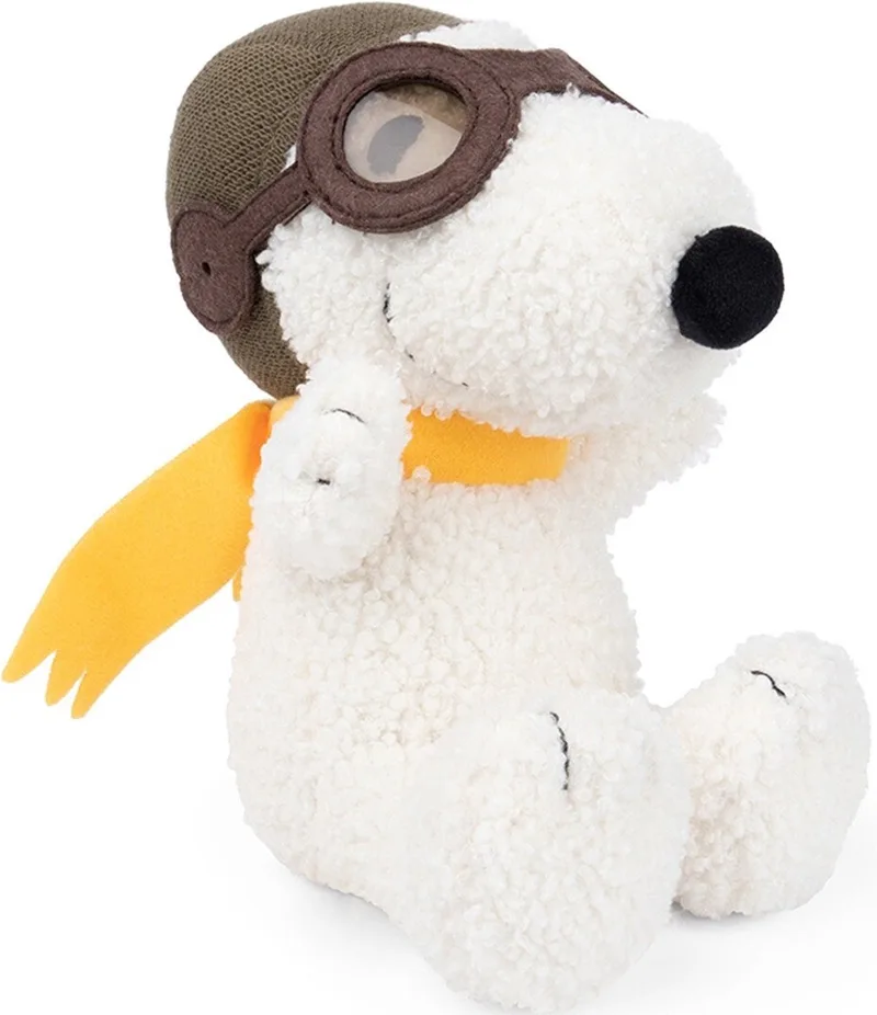 Peanuts - Snoopy Flying Ace Eco Tiny Teddy - 20 cm by Bon Ton Toys in Multicolour – product photo