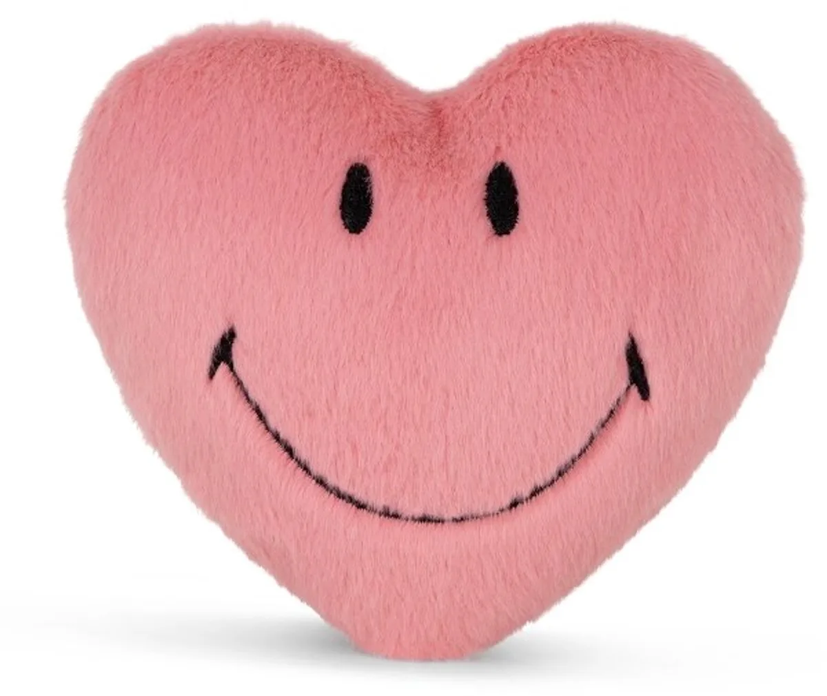Smiley ECO Fuzzy Heart in giftbox - 12 cm von Bon Ton Toys in Rosa – Produktfoto