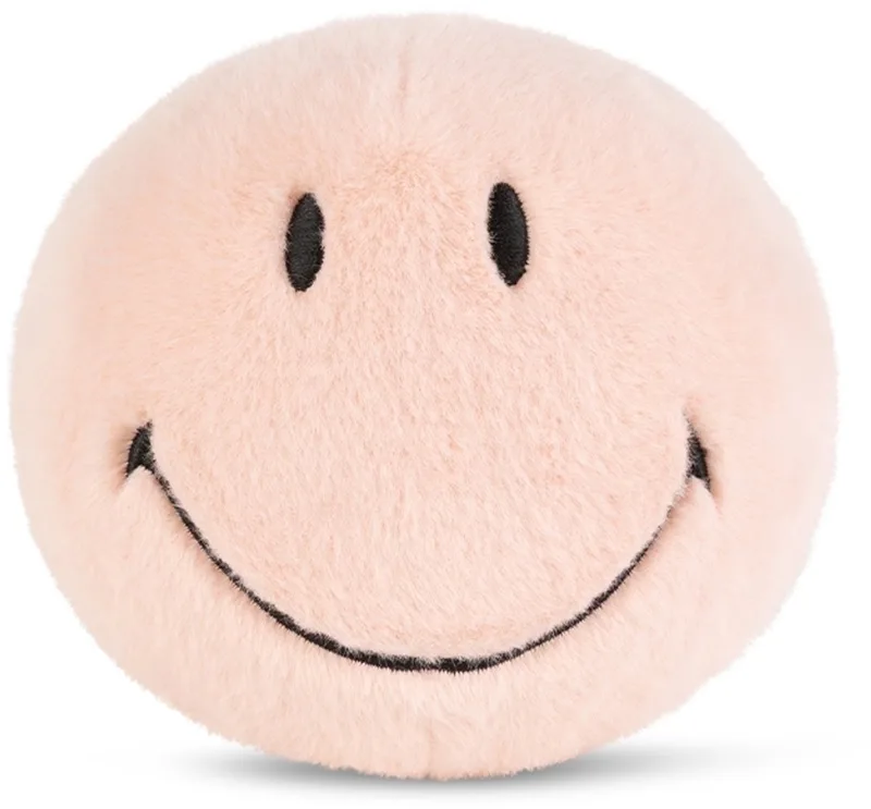 Smiley Fuzzy 13 cm - ECO från Bon Ton Toys i Rosa – produktbild