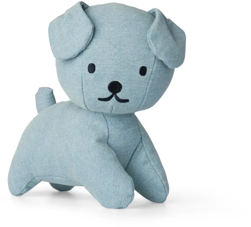Snuffie Light Wash Denim - 21 cm - 8" van Bon Ton Toys in Denim Light Wash – productfoto