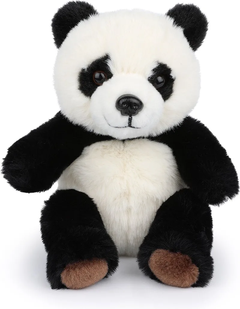 WWF ECO Panda - 15 cm - 6" van Bon Ton Toys in Zwart wit – productfoto