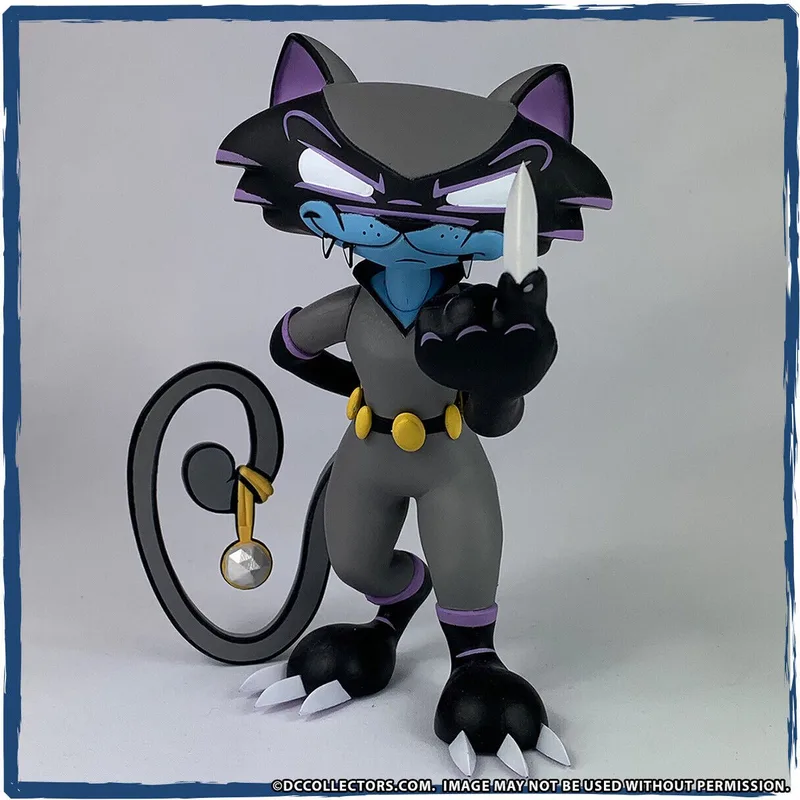 DC Artists Alley Catwoman by Joe Ledbetter Designer Vinyl från DC Direct i Grå – produktbild