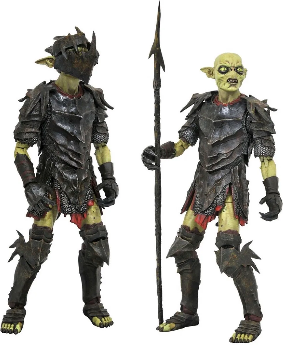 Lord of the Rings: Series 3 - Moria Orc 7 inch Deluxe Action Figure van Diamond Select Toys in Meerkleurig – productfoto