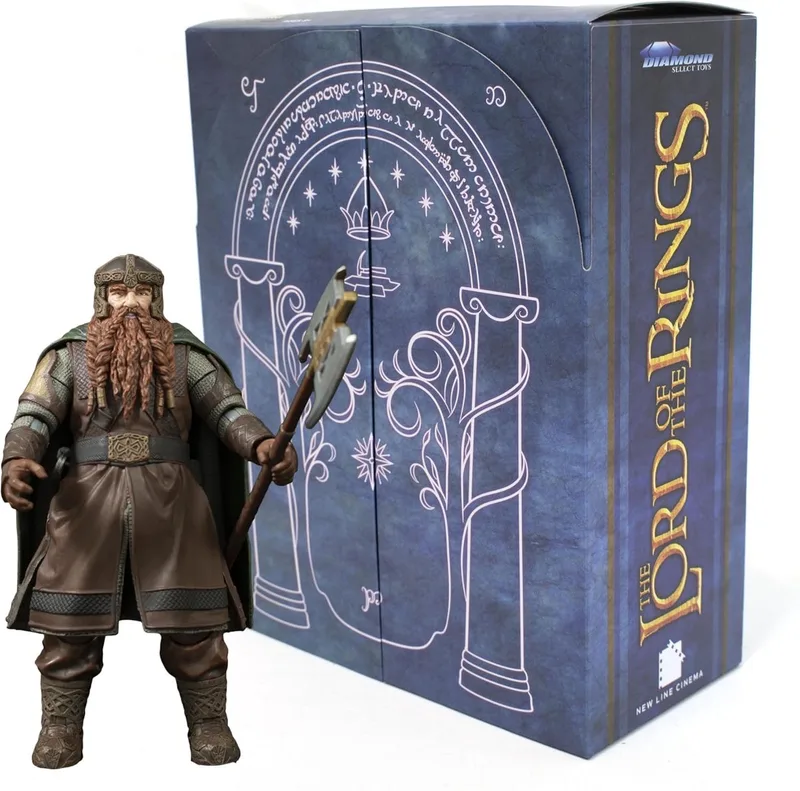 THE LORD OF THE RINGS - Gimli - Action Figure SDCC Exclusive van Diamond Select Toys in Meerkleurig – productfoto
