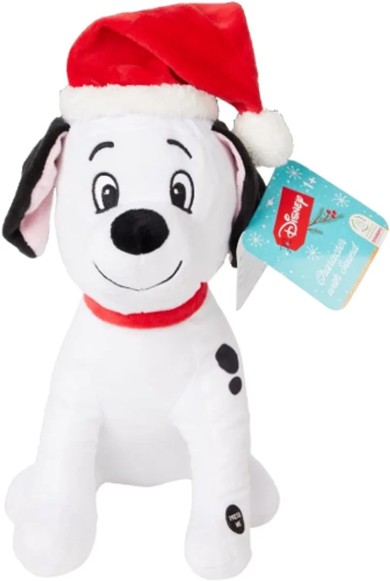 101 Dalmatiër met Kerstmuts en Geluid van Disney in 101 Dalmatiërs – productfoto
