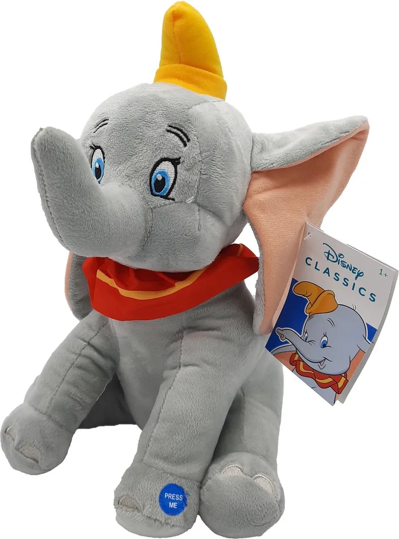 Dombo Olifant - Knuffel - Pluche - Met geluid - 30 cm by Disney in Dumbo – product photo