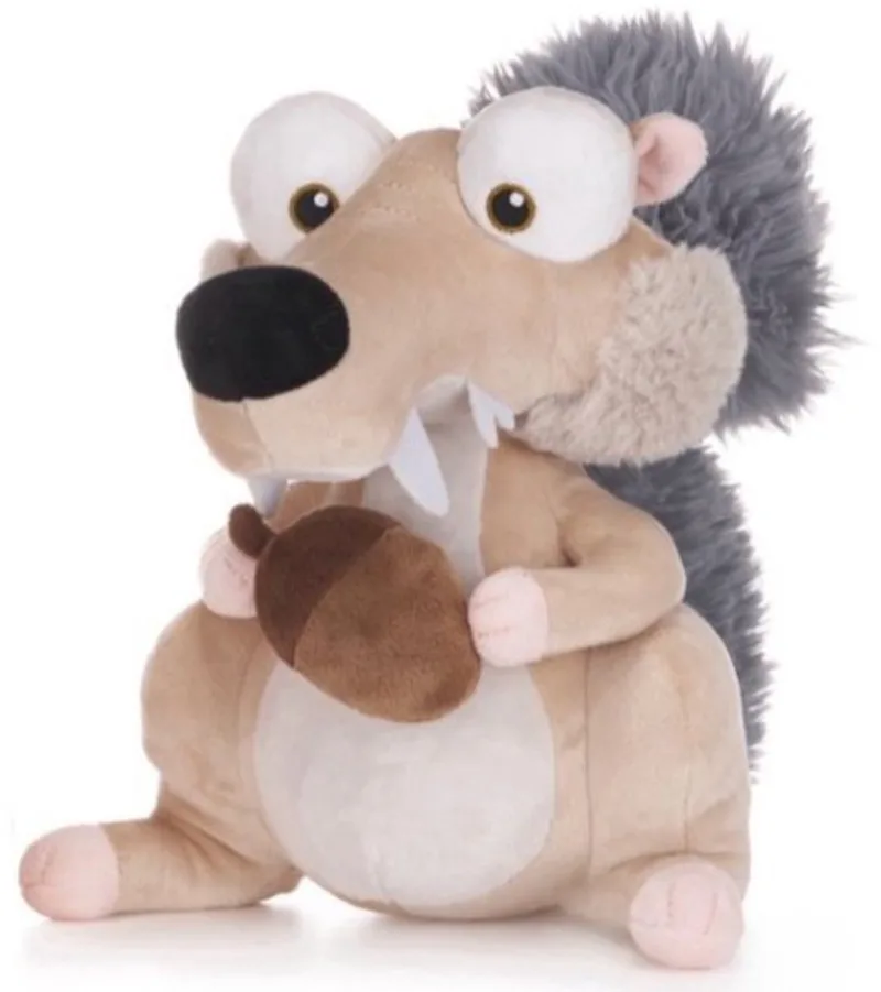 Ice Age Pluche Knuffel 30 cm - Speelgoed Knuffels voor Kinderen Jongens Meisjes by Disney in Scrat – product photo