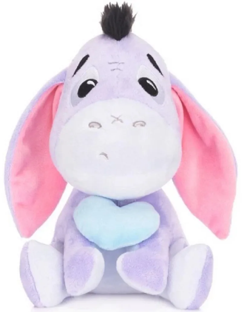 Iejoor Winnie de Poeh Pluche Knuffel 38 cm van Disney in Blauw Hart – productfoto