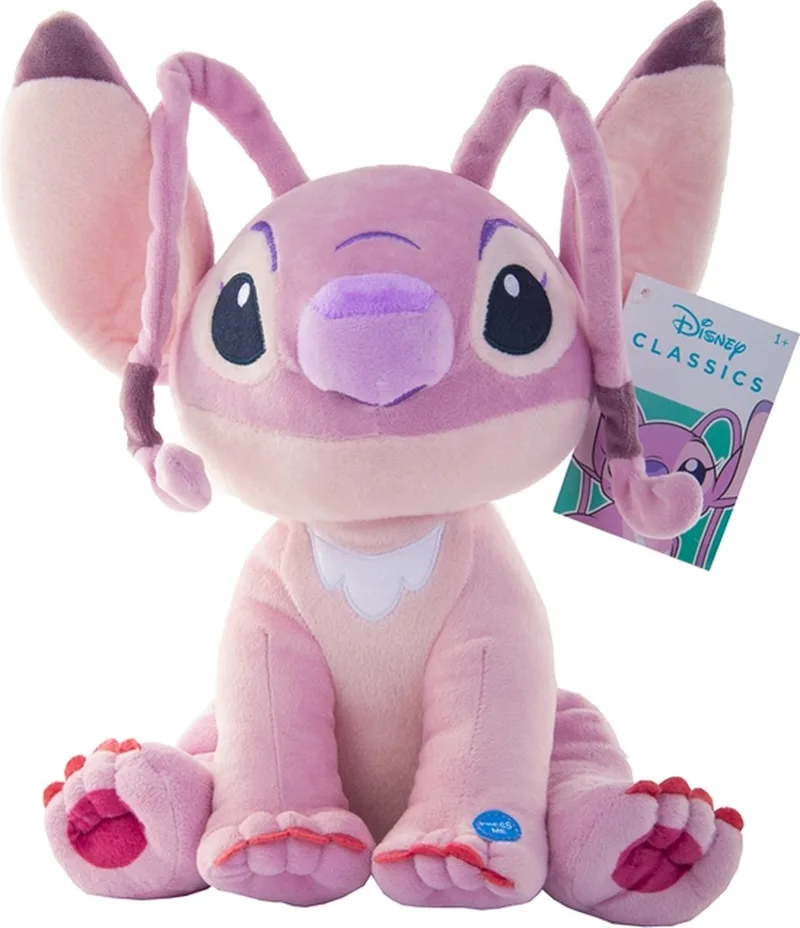 knuffel met geluid - 30 cm - Pluche - Lilo & Stitch de Disney en Angel – photo produit