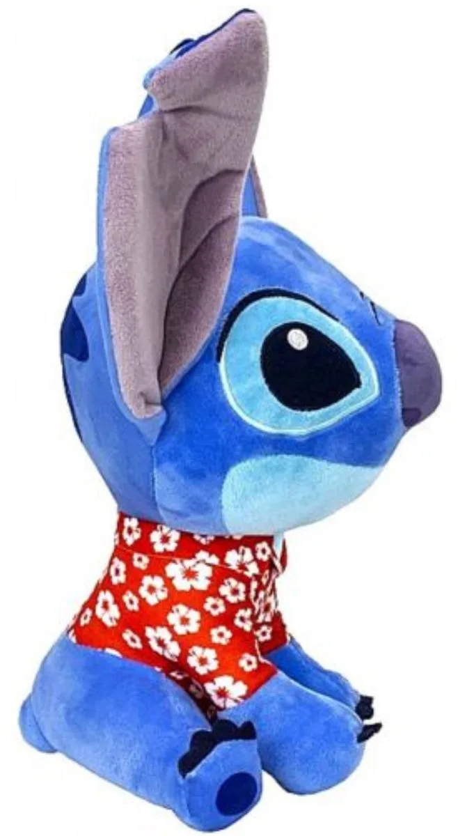 knuffel met geluid - 30 cm - Pluche - Lilo & Stitch knuffel de Disney en Stitch Hawaii – photo produit