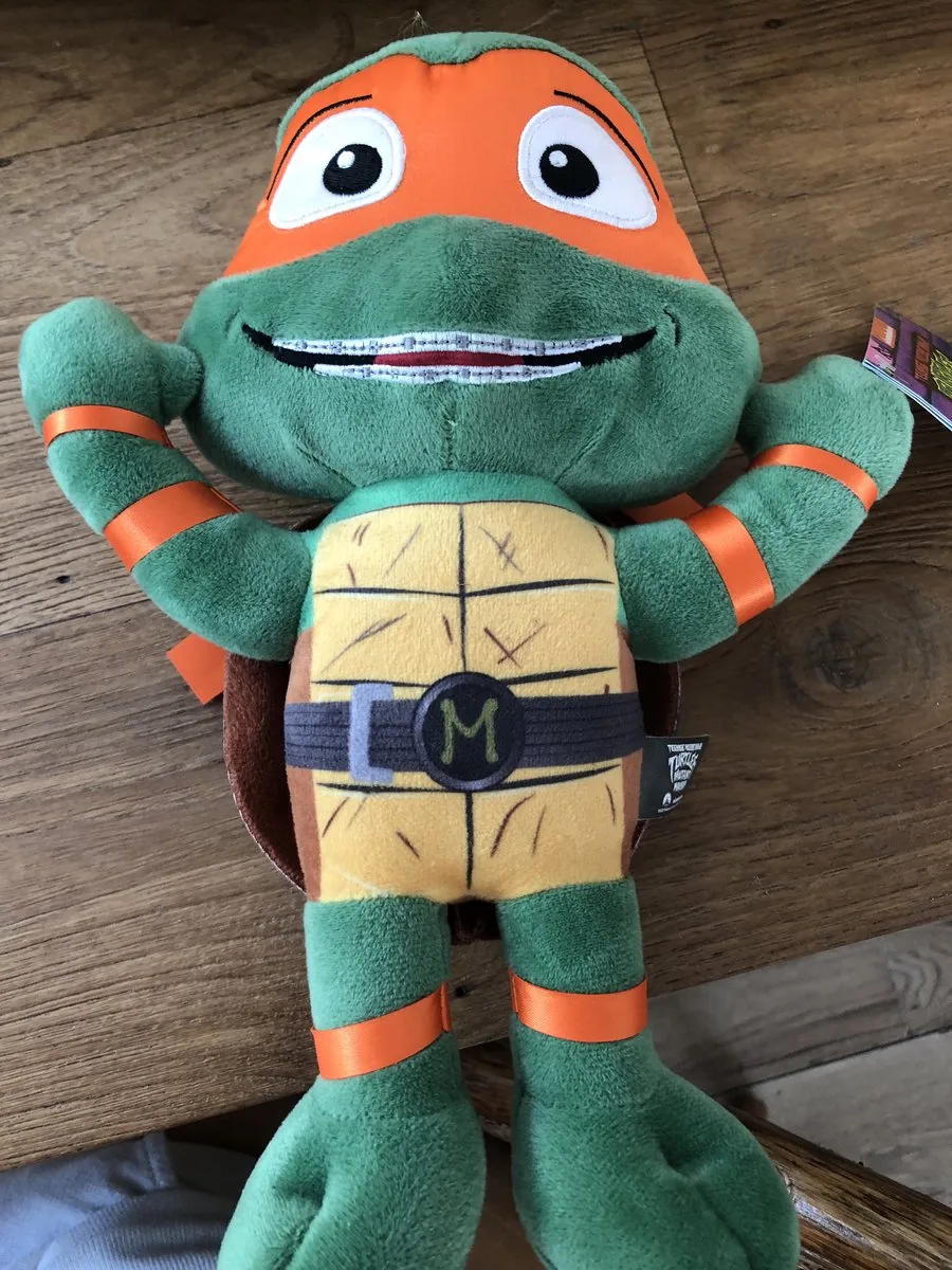 knuffel Michelangelo fra Disney i Blå – produktbillede