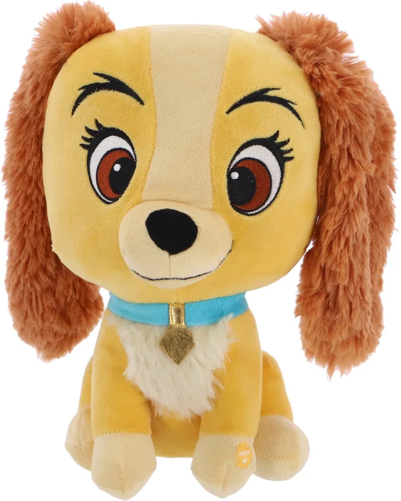 Lady Disney Pluche Knuffel 30 cm - Lady en de Vagebond von Disney in Mehrfarbig – Produktfoto
