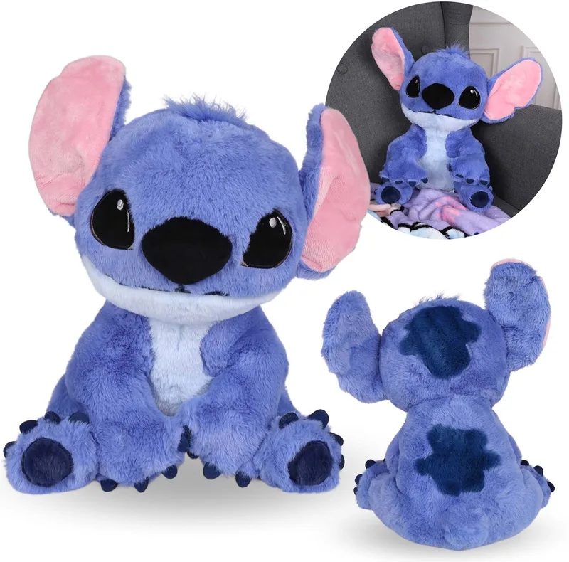 LARGE pluche mascotte, blauwe knuffel, teddybeer voor kinderen 30 cm by Disney in Stitch – product photo
