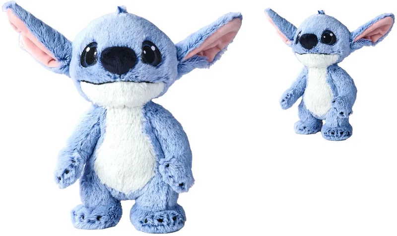 Lilo & Stitch - Stitch Live Action - Knuffel - Pluche - 40cm - Vanaf 0m. by Disney in Blue – product photo