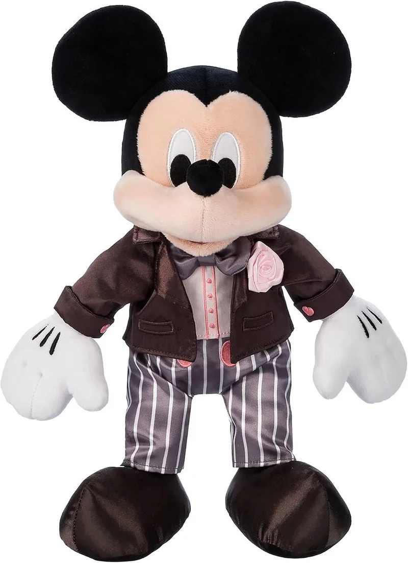 Mickey Mouse - Mickey bruidegom - knuffel 30 cm van Disney in Wit – productfoto