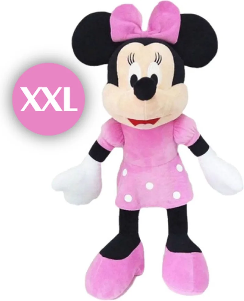 Minnie Mouse Disney Pluche Knuffel XXL 130 cm van Disney in Meerkleurig – productfoto