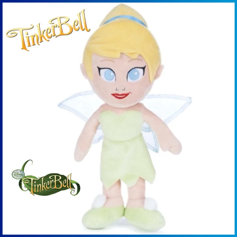 Peter Pan Disney Pluche Knuffel 36 cm - Speelgoed Knuffels voor Kinderen Jongens Meisjes - Tinker Bel Plush Toy från Disney i Tinkerbell – produktbild
