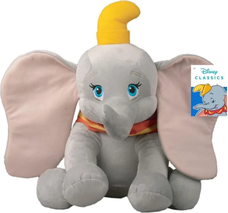 Pluche Knuffel Dumbo 50 cm + Geluid by Disney in Multicolour – product photo