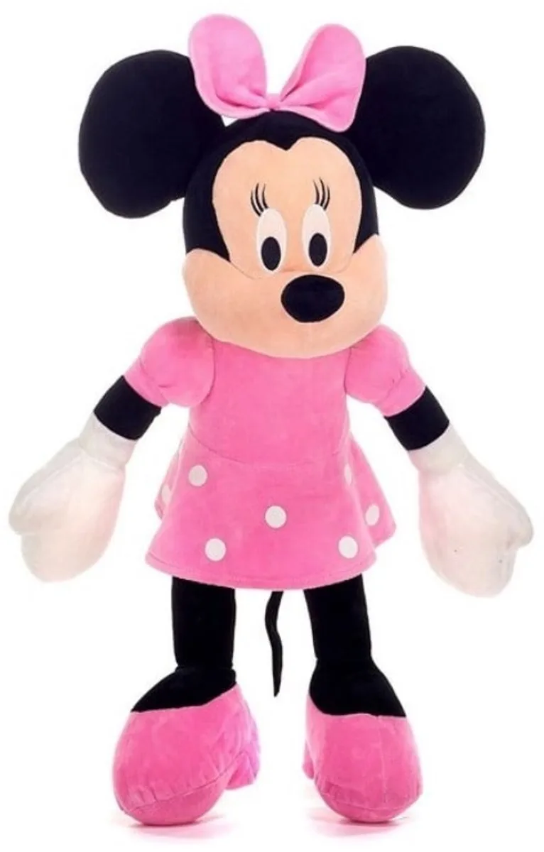 Pluche Minnie Mouse knuffel 43 cm de Disney en Rose – photo produit