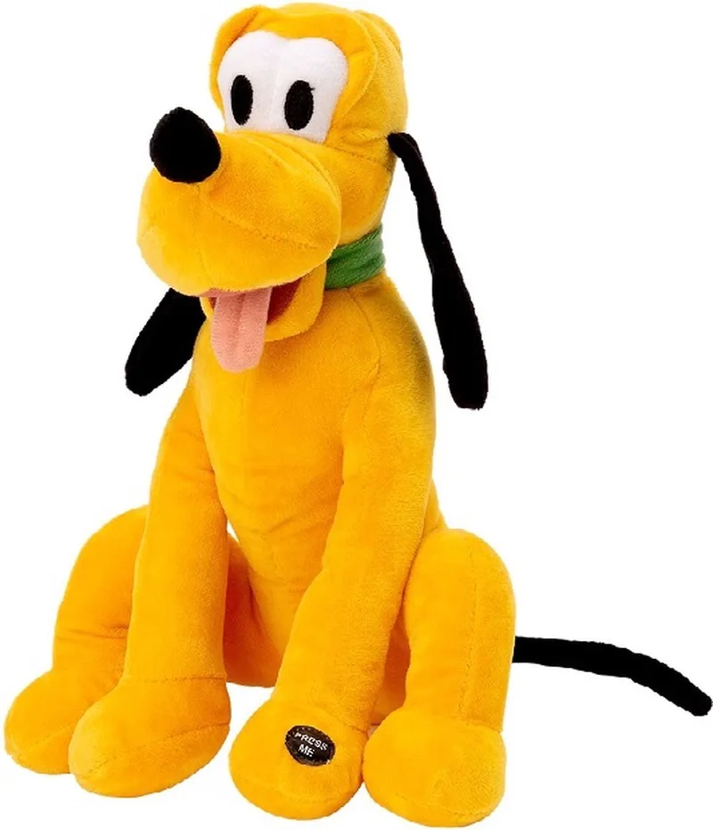 Pluto - Knuffel - Hond - Met Geluid - 30 cm by Disney in Yellow – product photo