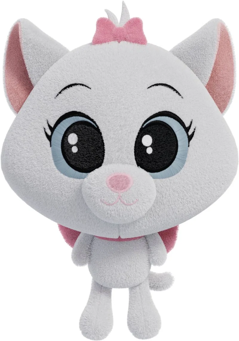 Popz Knuffel Marie 23cm van Disney in Roze – productfoto
