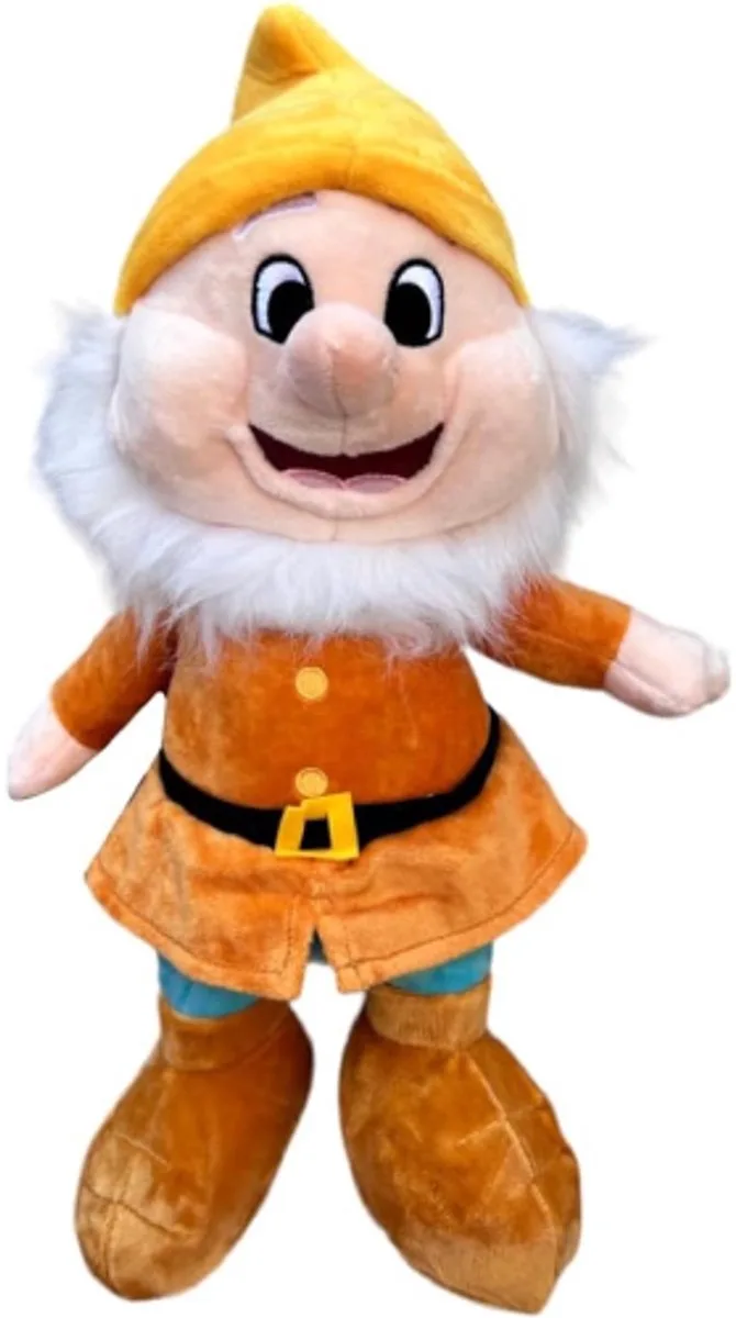 Sneeuwwitje en de Zeven Dwergen Pluche Knuffel 36 cm - Speelgoed Knuffels voor Kinderen Jongens Meisjes van Disney in Giechel – productfoto