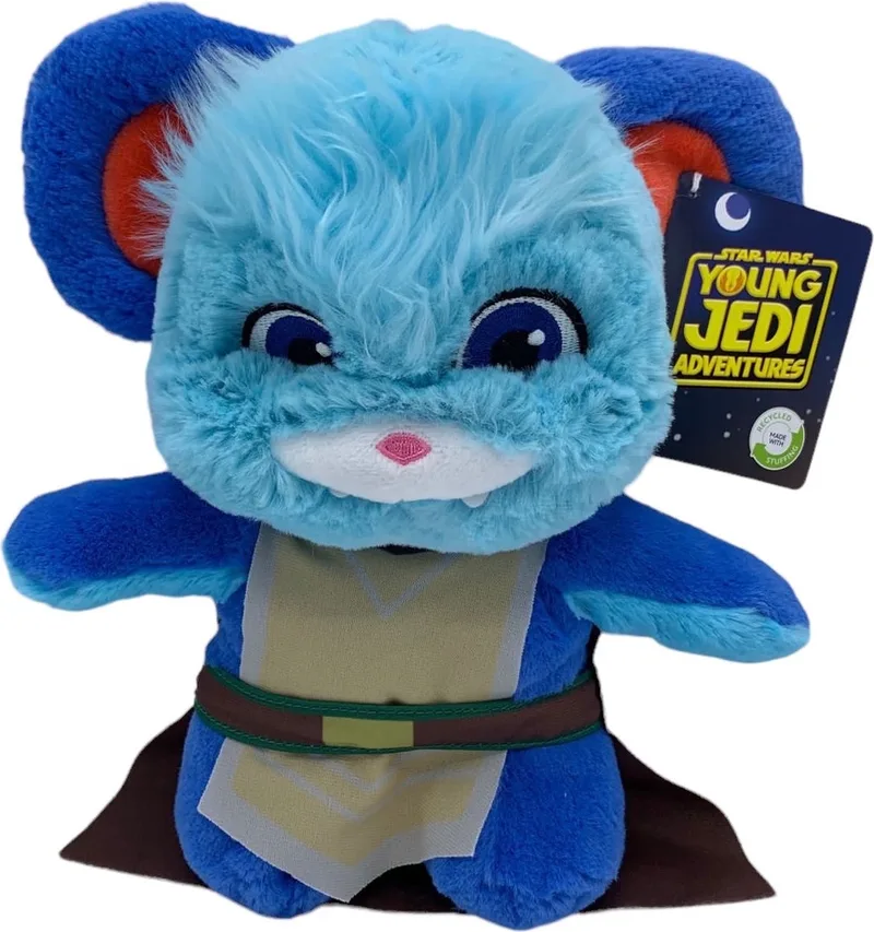 Star Wars - Nubs knuffel - 25 cm - Pluche - Star Wars Young Yedi Adventures van Disney in Blauw – productfoto