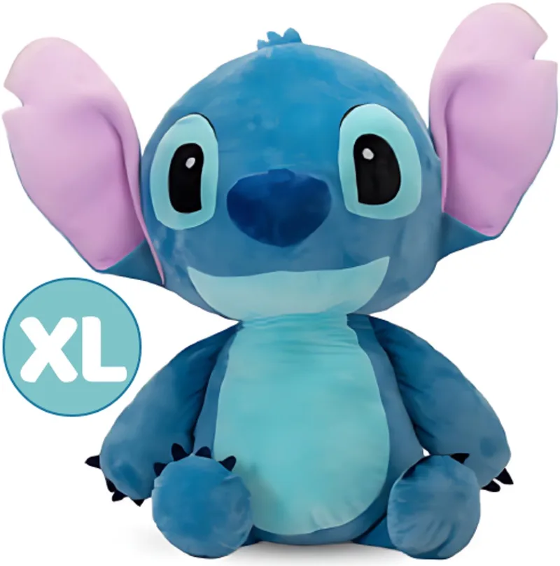 Stitch Disney Lilo en Stitch Pluche Knuffel XL 65 cm - Speelgoed XXL Knuffels voor Kinderen Jongens Meisjes - Lilo & Stitch Plush Toy från Disney i Blå – produktbild