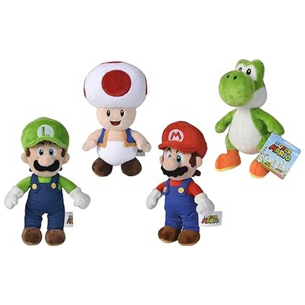 Supermario Pluchen Speelgoed 4 Geassorteerd 20 Cm de Disney – photo produit