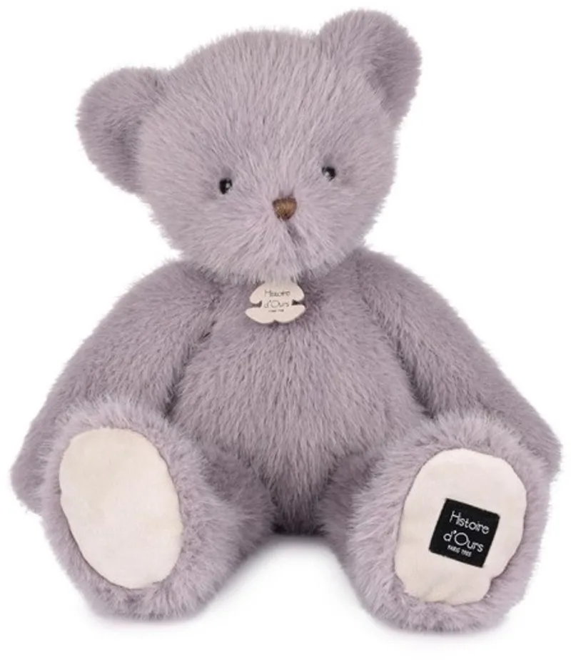 Pluche Beer Clementin (38cm) by Doudou et Compagnie in Grijs Lavendel – product photo