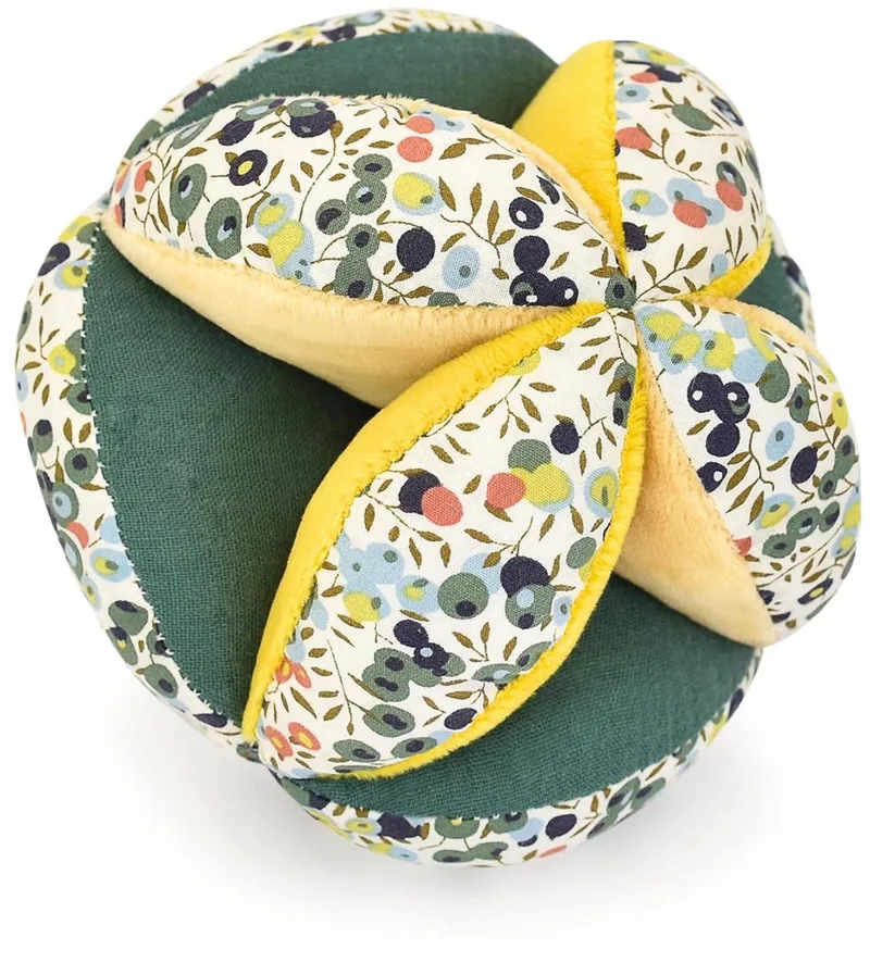 Sensorische Bal - Leeuw - Bohaime - 15 cm - 0m+ by Doudou et Compagnie in Yellow – product photo