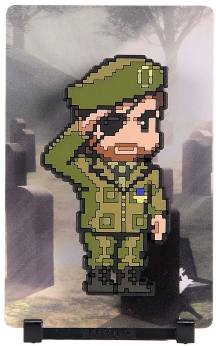 Figgyz Metal Gear Solid 3 Big Boss Requiem Figuur Groen by First 4 Figures in Multicolour – product photo