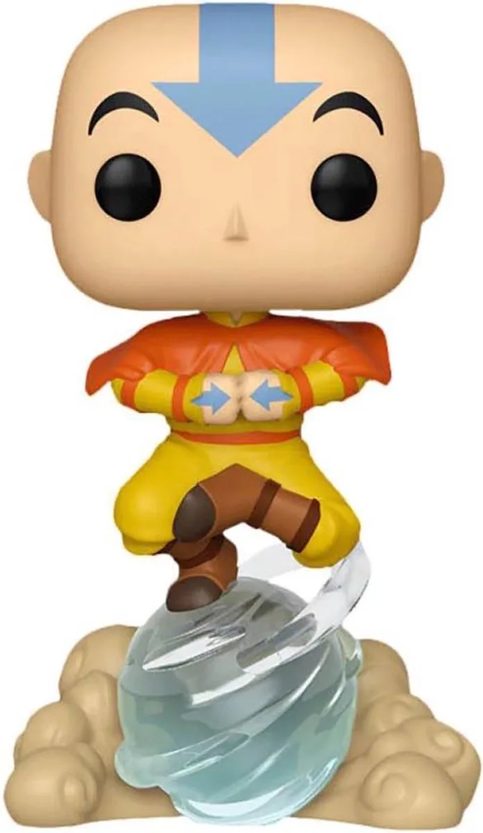 Aang on Airscooter - Avatar The Last Airbender figuur 9 cm van Funko – productfoto
