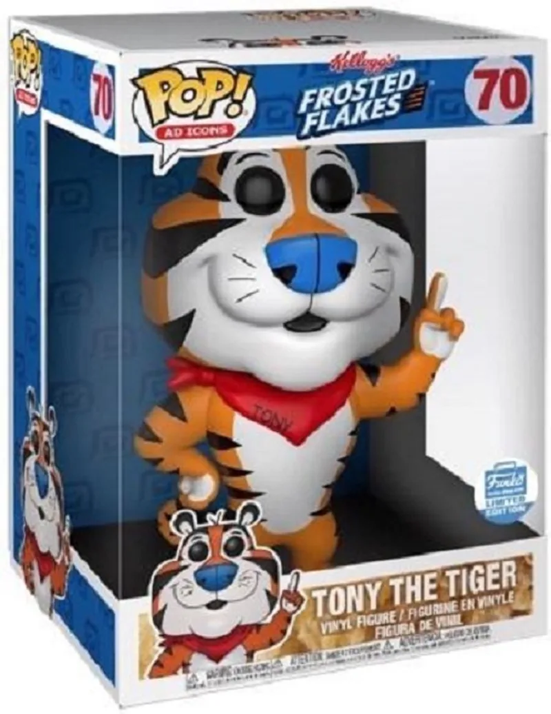 Ad Icons Frosted Flakes 10" Inch Tony the Tiger #70 Shop Exclusive van Funko in Oranje – productfoto