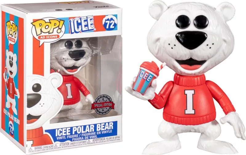 Ad icons: Icee - Icee Polar Bear #72 [7.5/10] by Funko in Multicolour – product photo