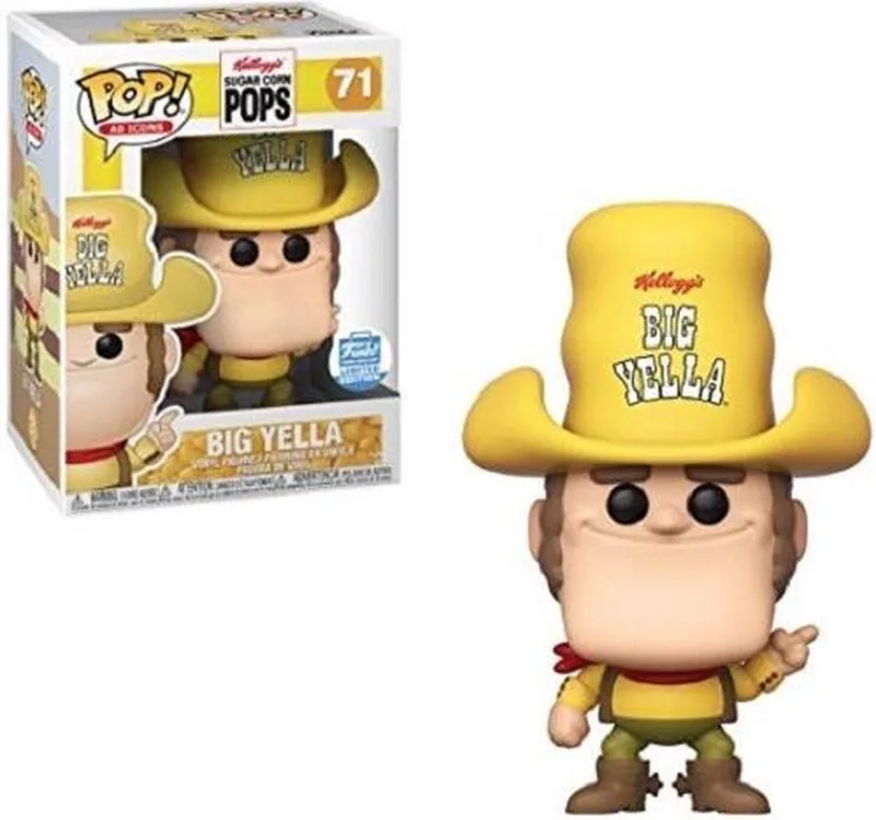 Ad Icons: Kellogg's - Sugar Corn Pops - Big Yella #71 Funko Exclusive [7.5/10] van Funko in Meerkleurig – productfoto