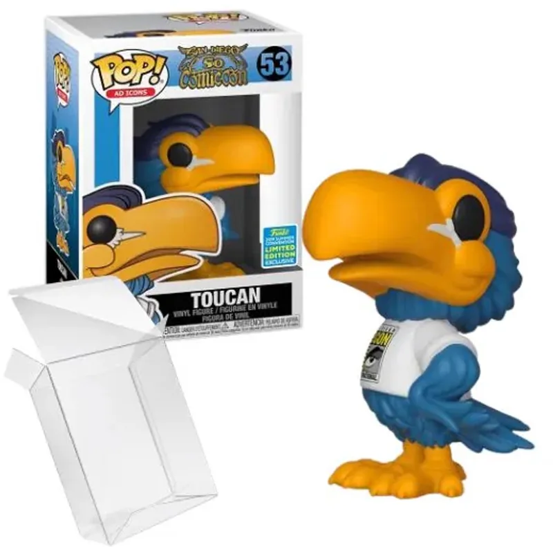 Ad Icons: San Diego Comic Con 50 - Toucan #53 2019 Summer Convention LE Exclusive van Funko in Meerkleurig – productfoto