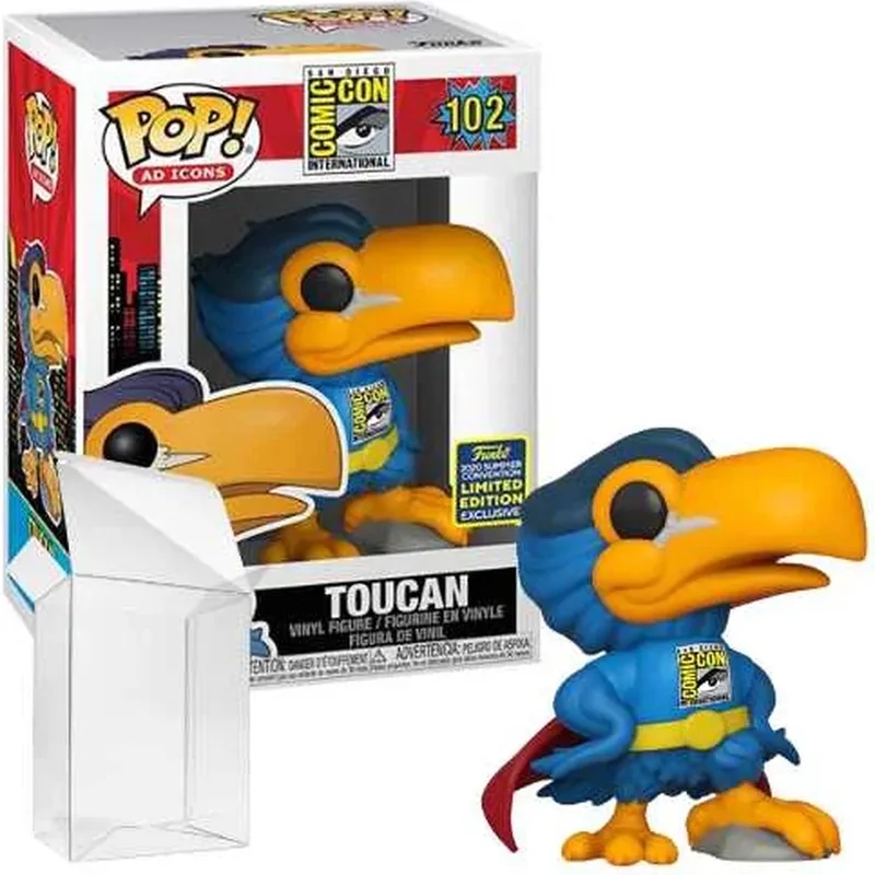 Ad Icons: San Diego Comic Con - Toucan #102 Convention Exclusive [Box conditie 7.5/10] van Funko in Meerkleurig – productfoto