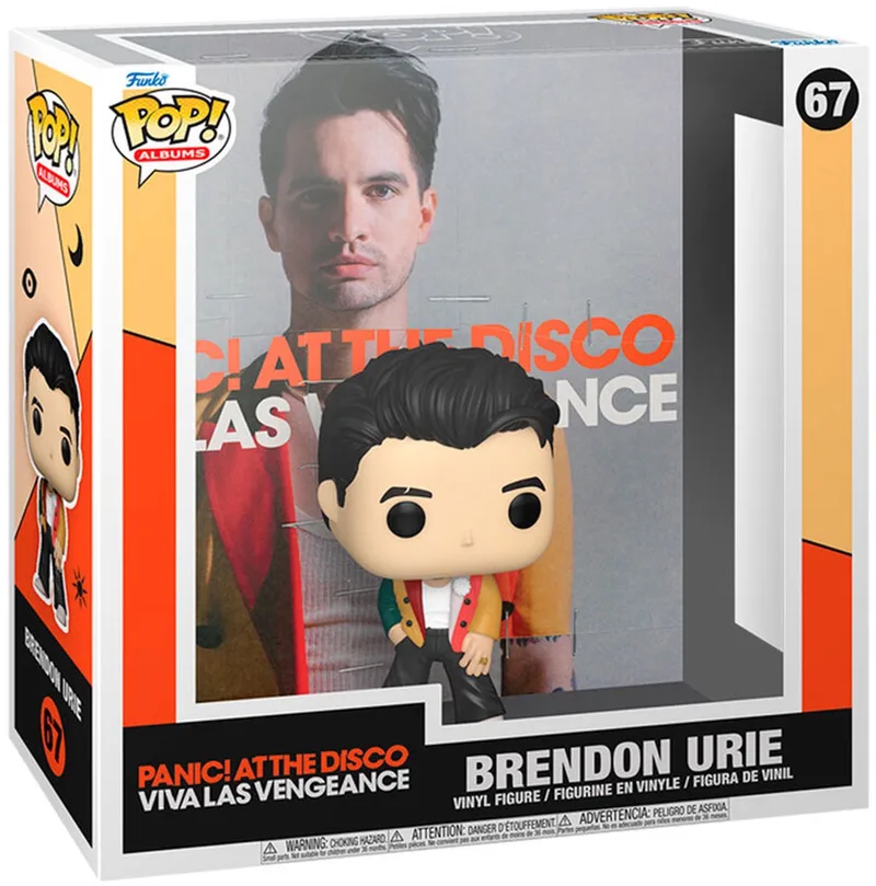 Albums: Panic at the Disco - Brendon Urie #67 van Funko in Meerkleurig – productfoto