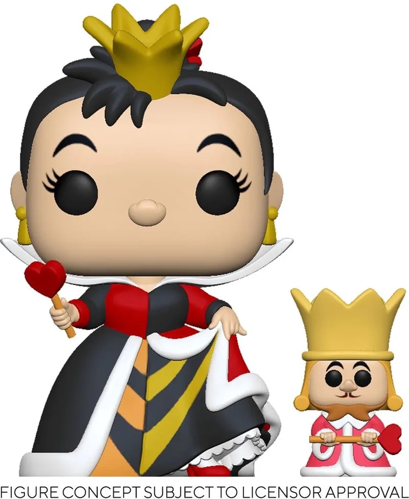 Alice In Wonderland Verzamelfiguur Disney POP! & Buddy Queen With King 9 cm by Funko in Multicolours – product photo 1 of 3